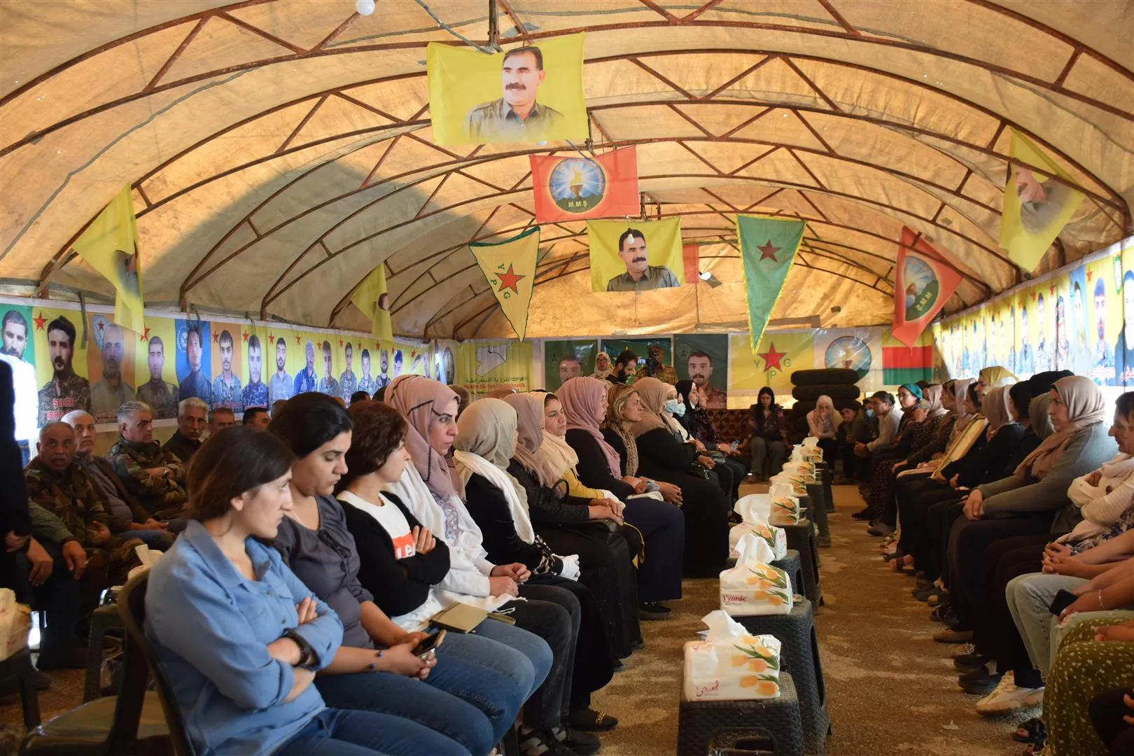Li Hesekê merasîma sersaxiya şehîd Rênas û şehîd Dilşad