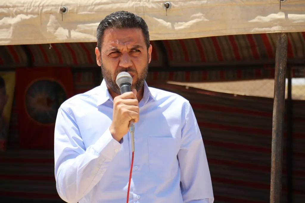 Şêniyên Minbicê sersaxî dan malbata şehîd Ebdulwehab El Hec Hemîdî