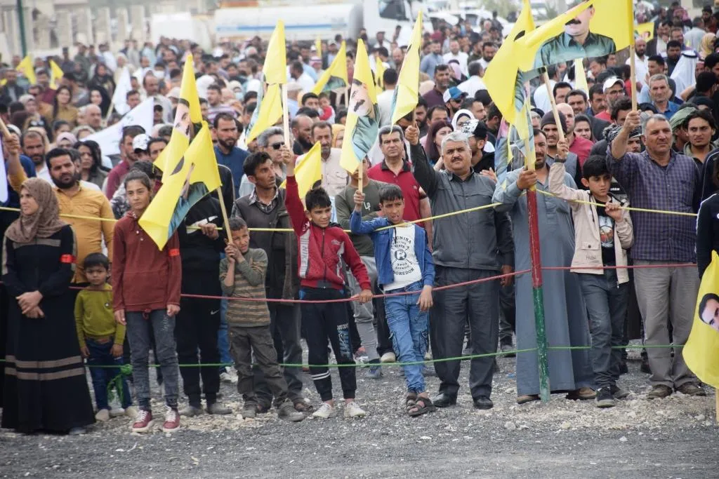 ​​​​​​​Li Reqayê banga pêkanîna azadiya fîzîkî ya Rêber Abdullah Ocalan hat kirin