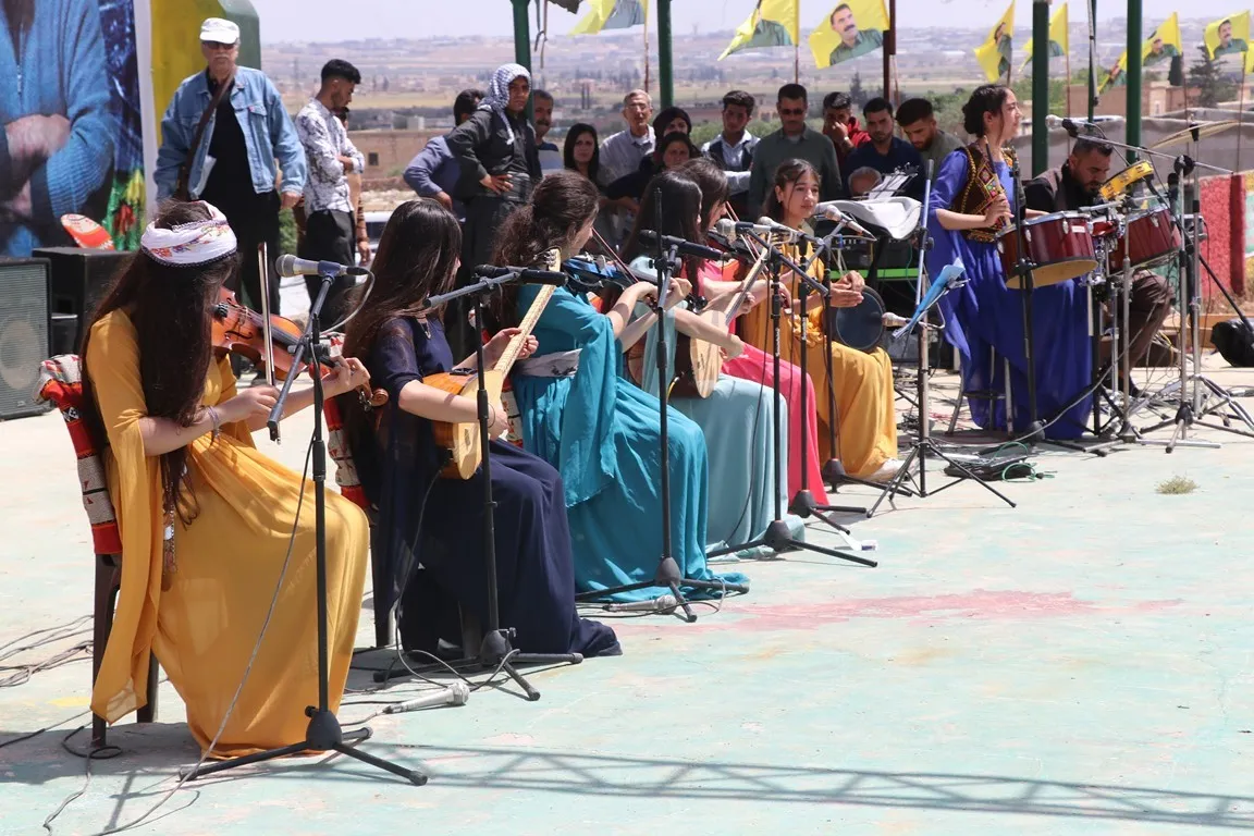 Şêniyên Efrîn, Şehba û Helebê banga azadiya fîzîkî ya Rêber Abdullah Ocalan kir