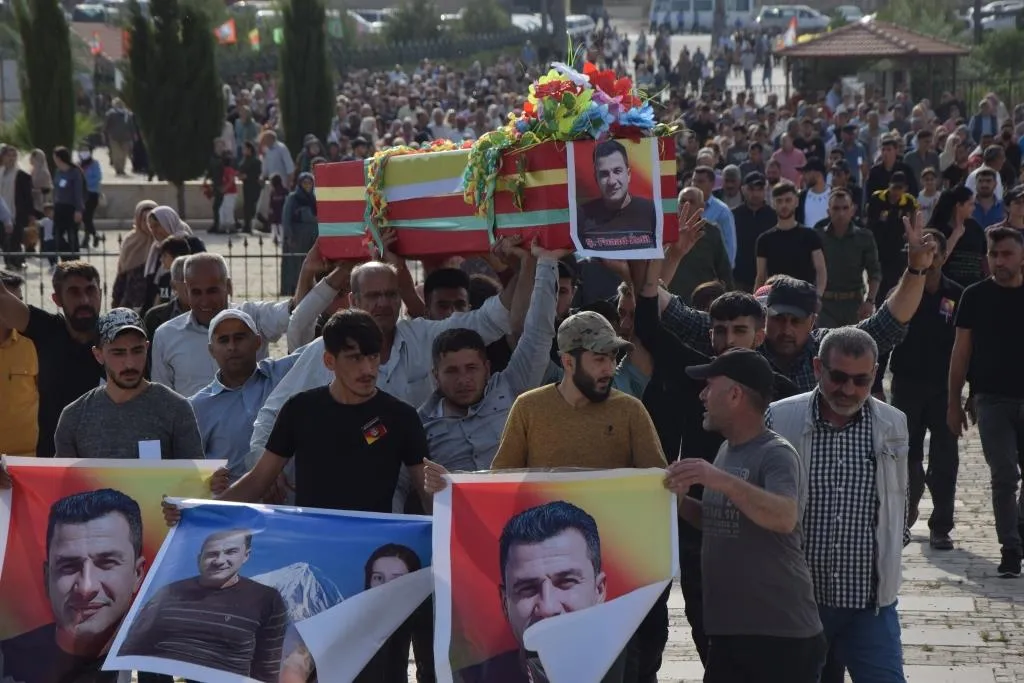 Cenazeyê şehîd Fûad Xelîl hat veşartin