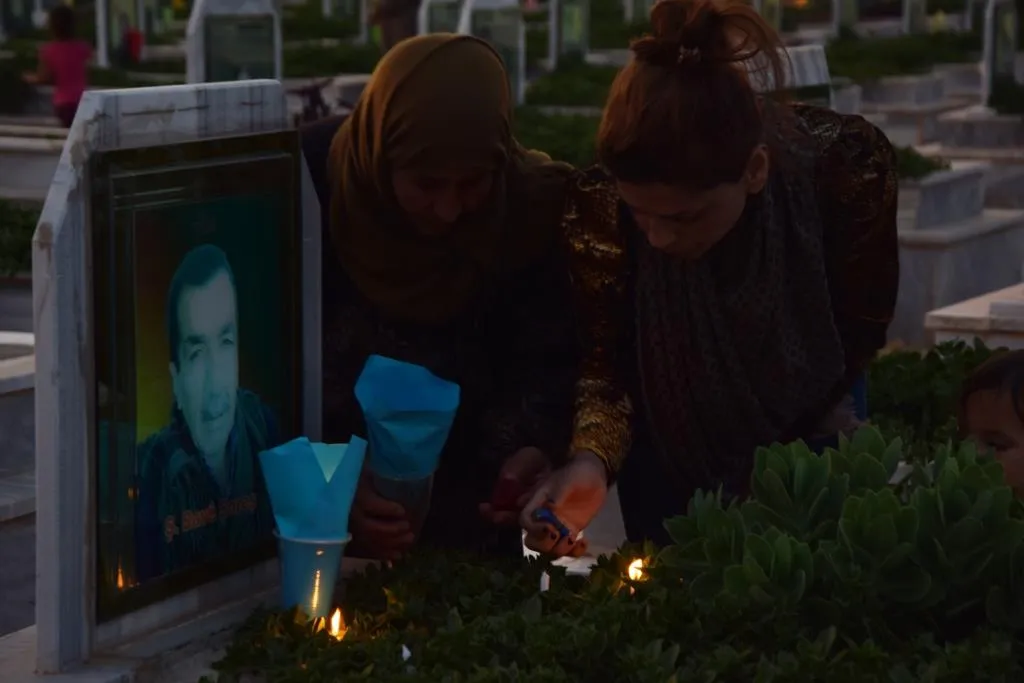 ​​​​​​​Şêniyên Kobanê şehîdên meha Gulanê bi bîr anîn