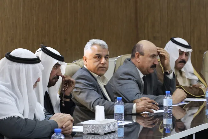 Daîreya Têkiliyên Derve û Desteya Rûspiyên Bakur û Rojhilatê Sûriyeyê civiyan