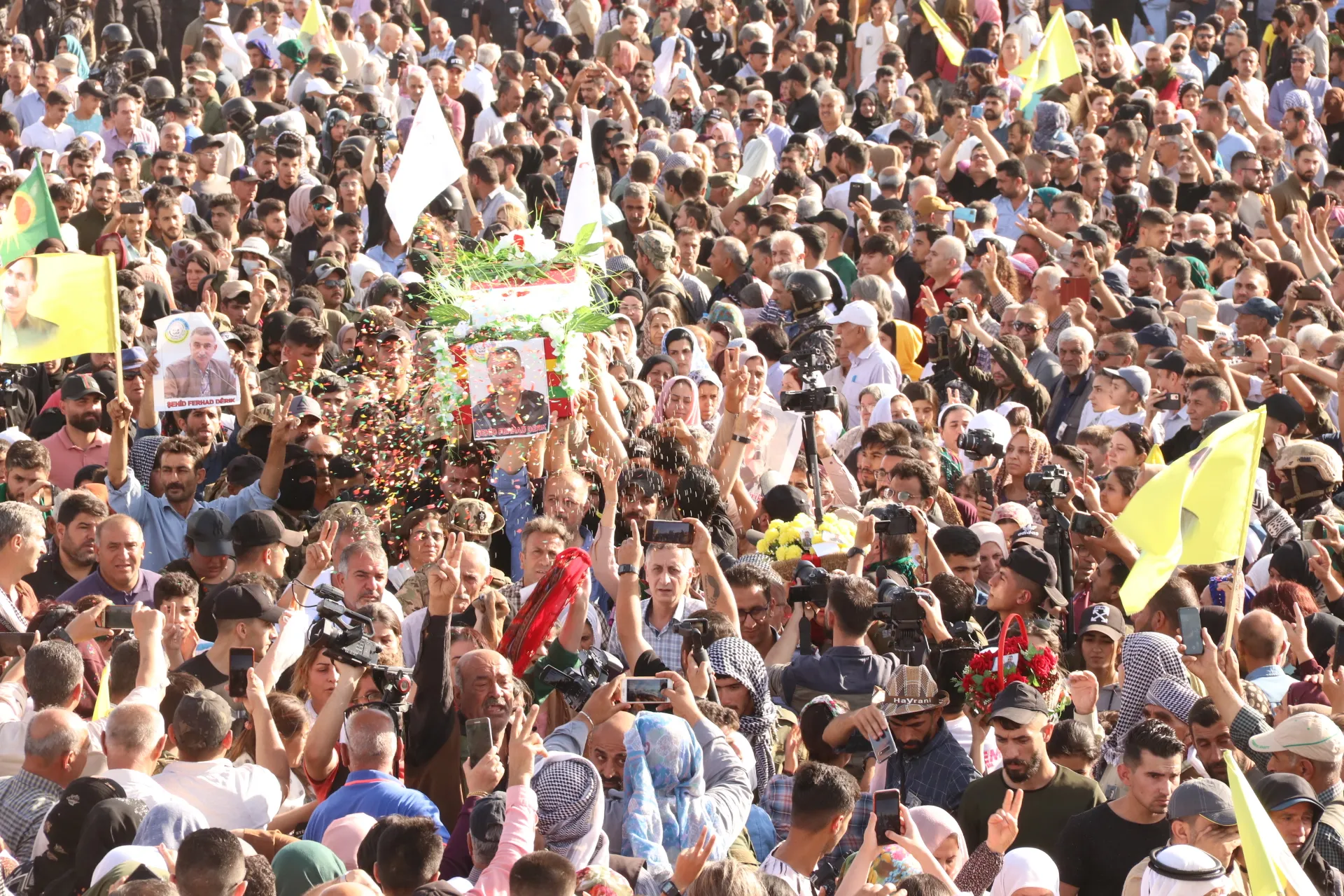 Salek piştî şehadeta Ferhad Dêrik