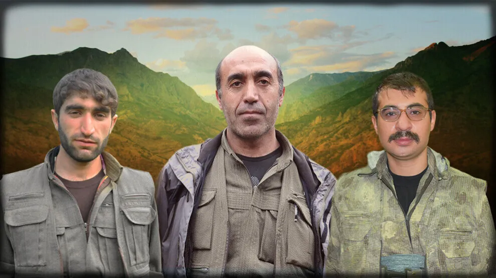 ​​​​​​​HPG: Hevrêyên me Sînan, Mazlûm û Ararat şehîd bûn