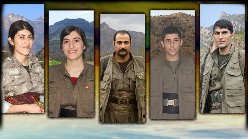 ​​​​​​​HPG’ê 5 şehîd bi bîr anîn