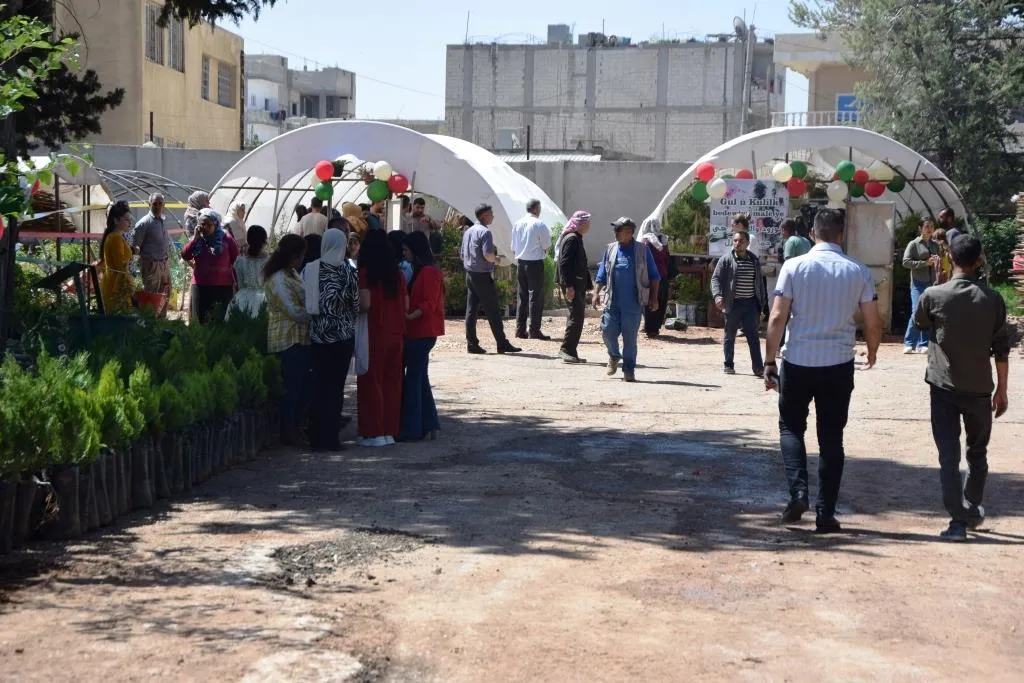 ​​​​​​​Li Kobanê pêşangeha gulan
