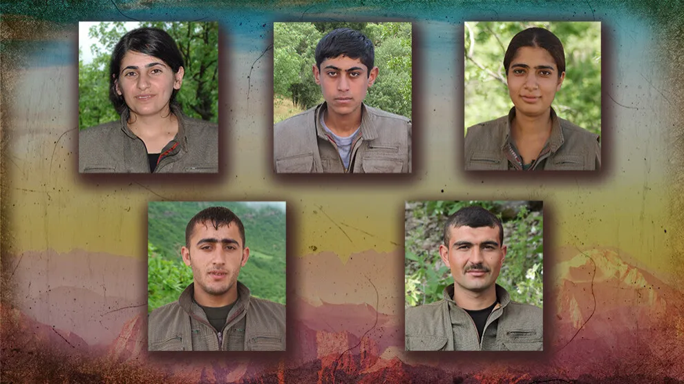 HPG'ê 5 gerîlayên li Garê şehîd bûbûn bi bîr anîn