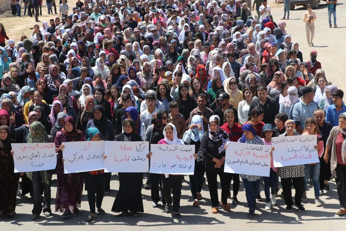 Niştehicên Şehbayê dijî tevkariya Rûsyayê bi dewleta dagirker re derketin
