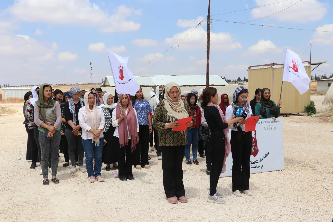 Rêxistina Sara a Efrîn û Şehbayê sûcê qetilkirina Ûfê Şêx şermezar kir