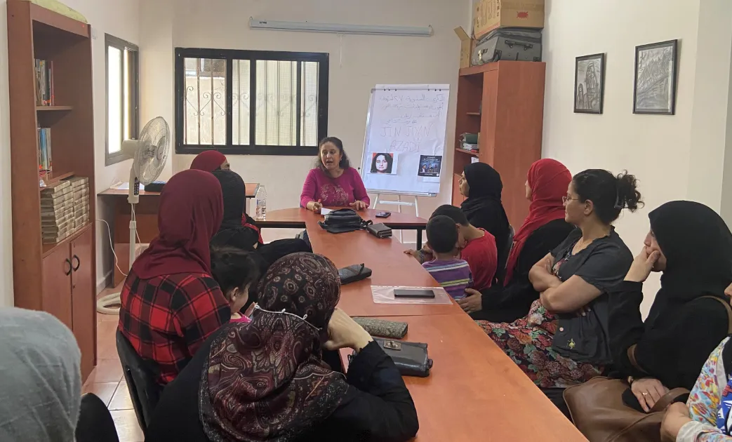  Jinên Kurd û Filistînî yên li Lubnanê şehîd Zîlan bi bîr anîn