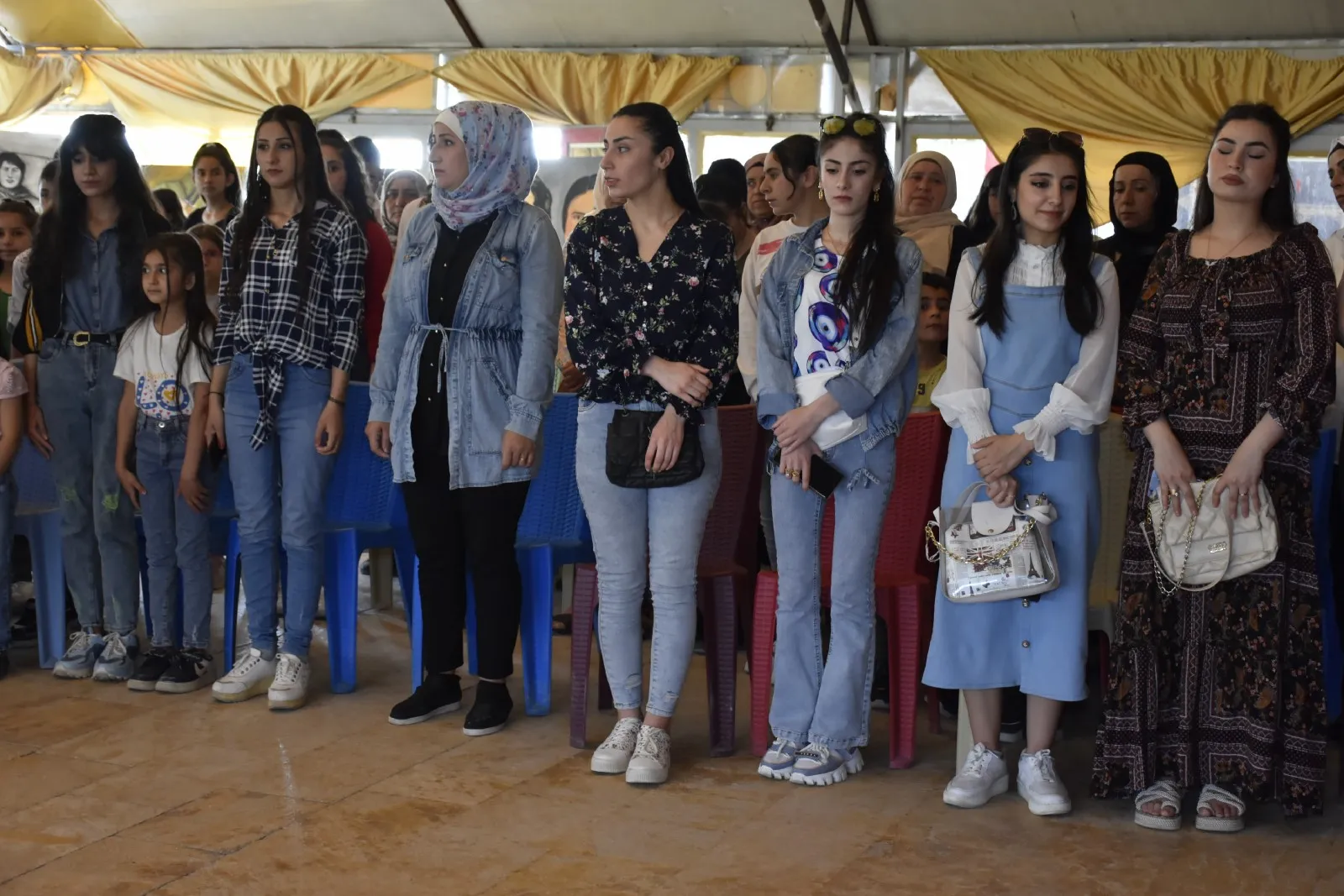 Hemleya “Jin, Jiyan, Azadî, Serbixe Azadî” li Helebê berdewam e