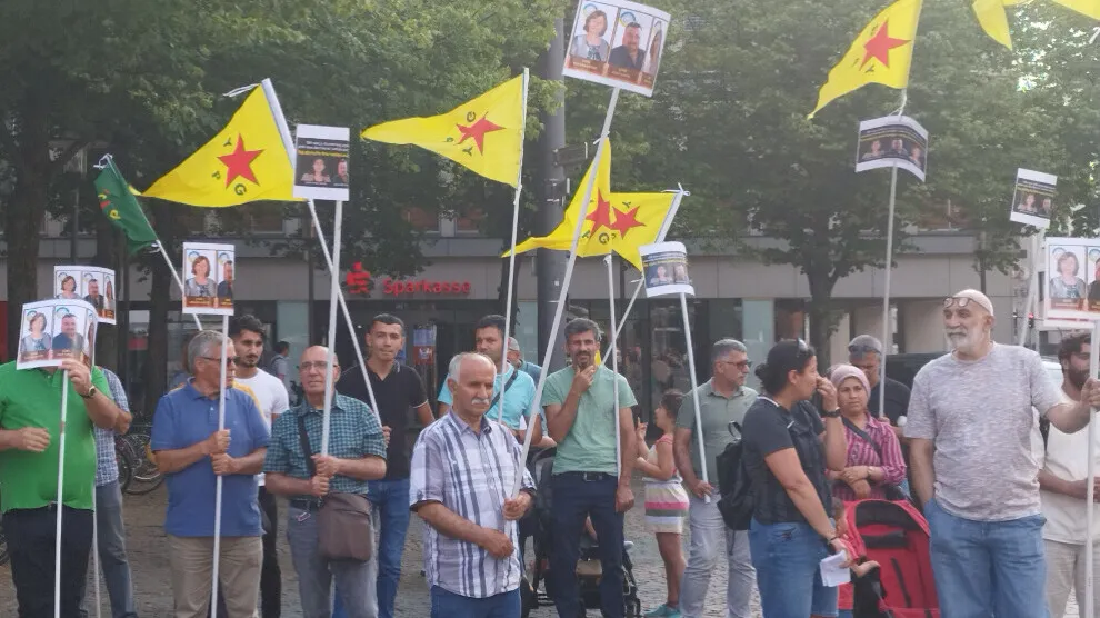 Li Amsterdam û Darmstadtê ji bo Rojava çalakî hatin lidarxistin