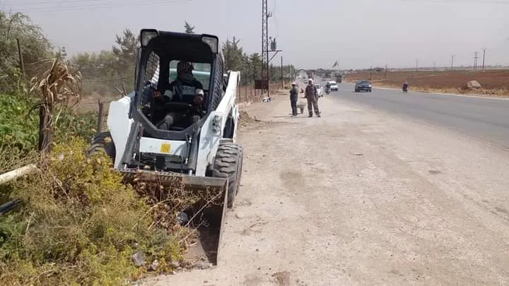 Li Reqa, Dêrik û Qamişloyê xebatên xizmetguzariyê
