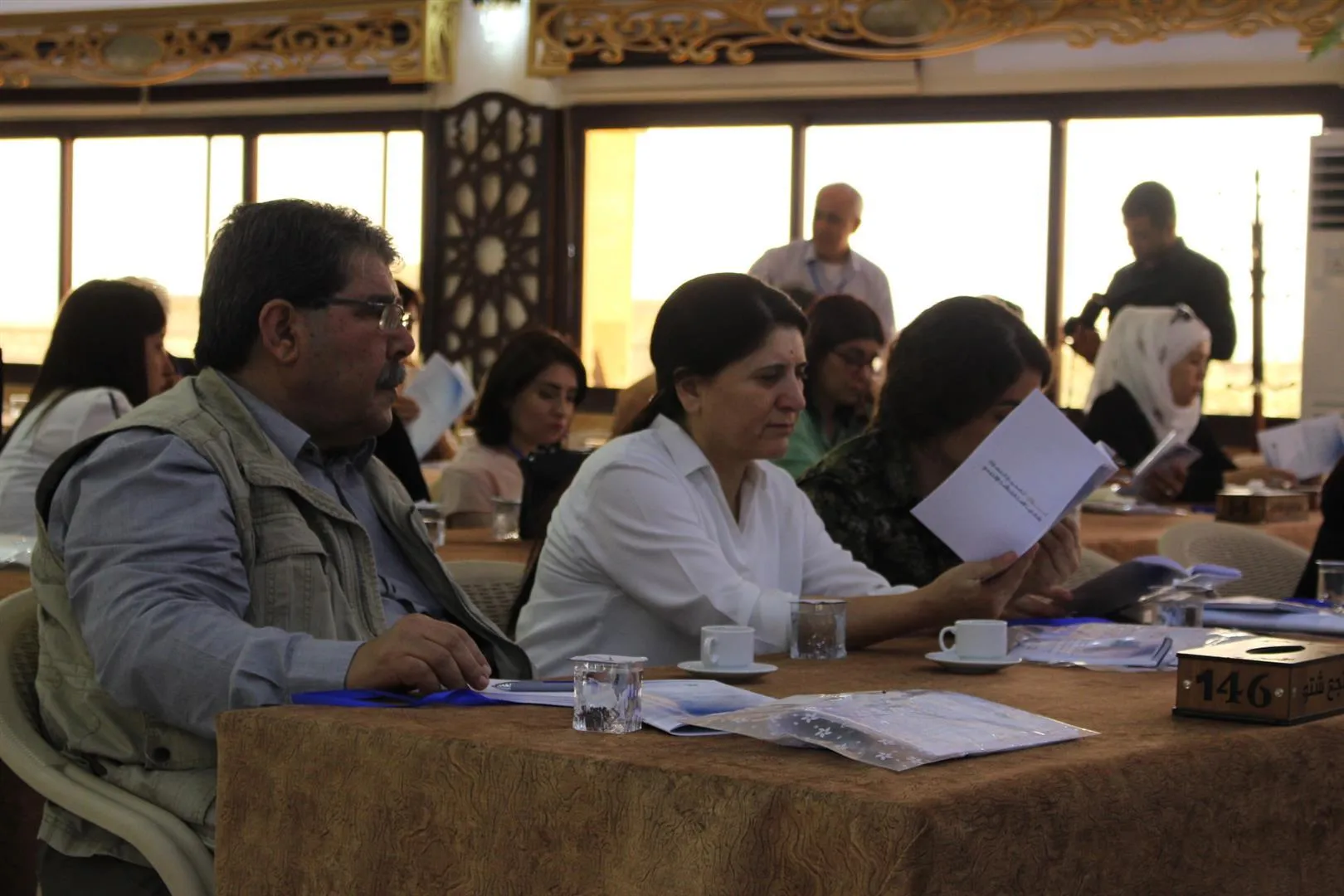 ​​​​​​​Kesayetên beşdarî Komxebata têkildarî Peymana Lozanê bûne