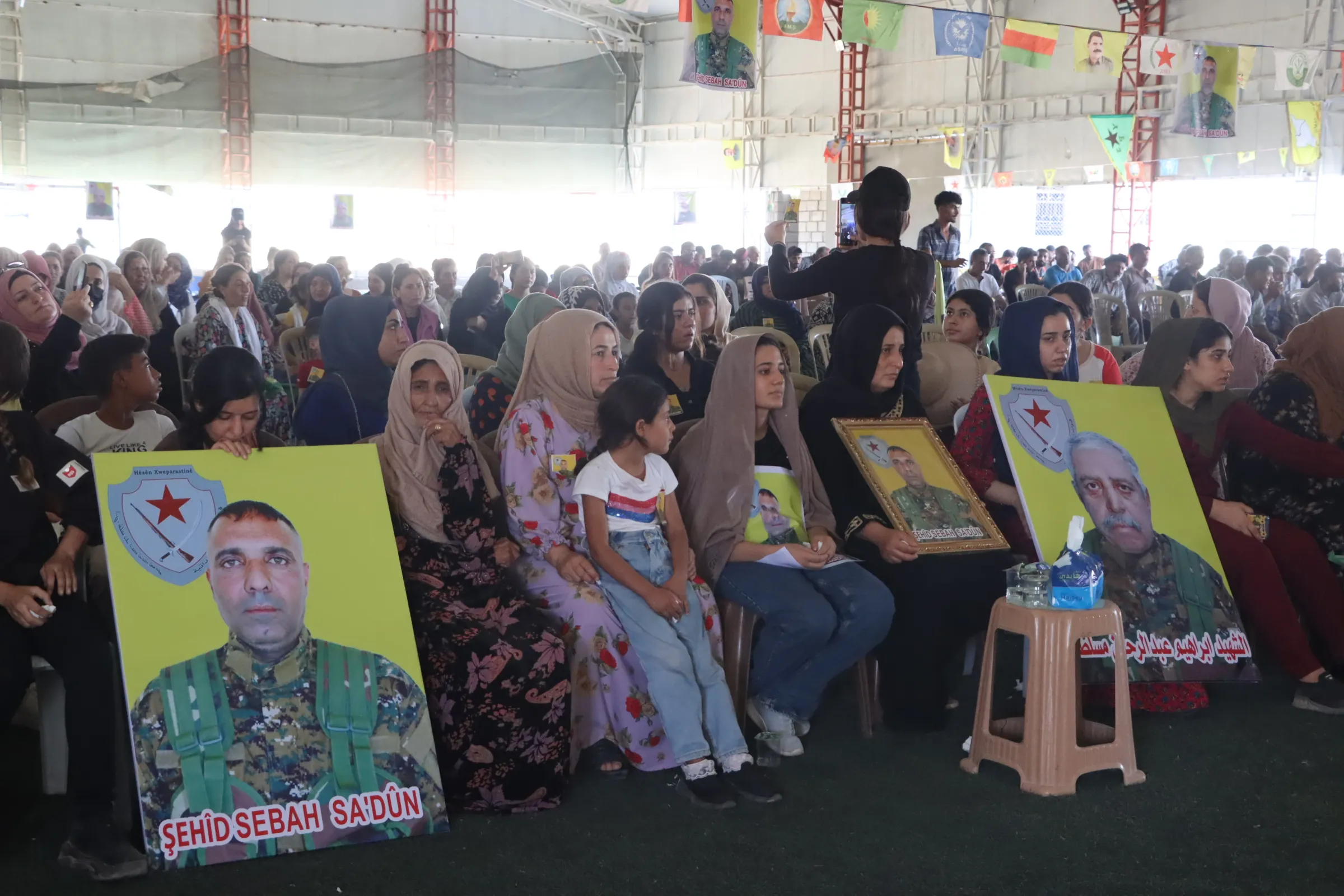 Sersaxî ji malbatên şehîdên Erka Xweparastinê re hat xwestin