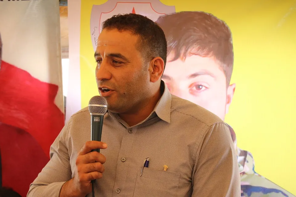 Merasîma sersaxiyê ya şehîd Şêrzad Qamişlo