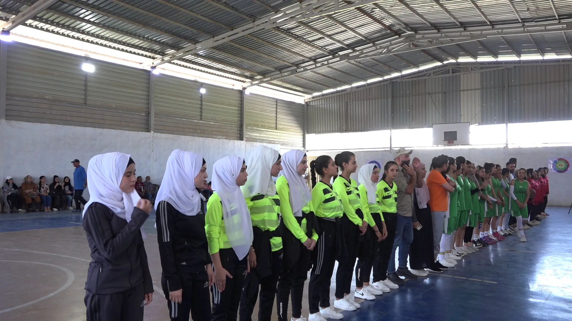 Şampiyona Basketbolê ya Jinan a Bakur û Rojhilatê Sûriyeyê dest pê kir