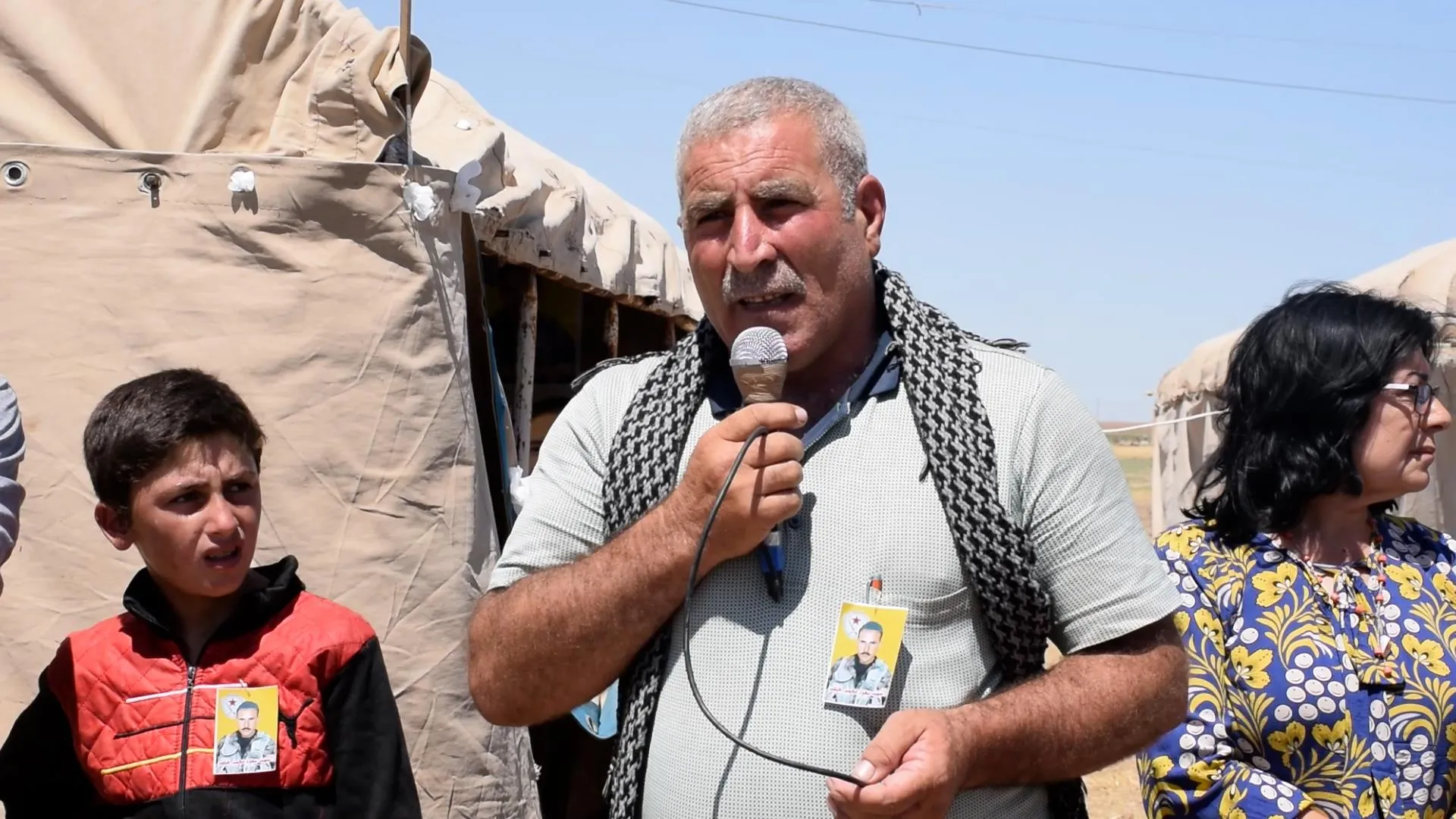 Şêniyên Dirbêsiyê sersaxî dan malbata şehîd Siûd Xelef