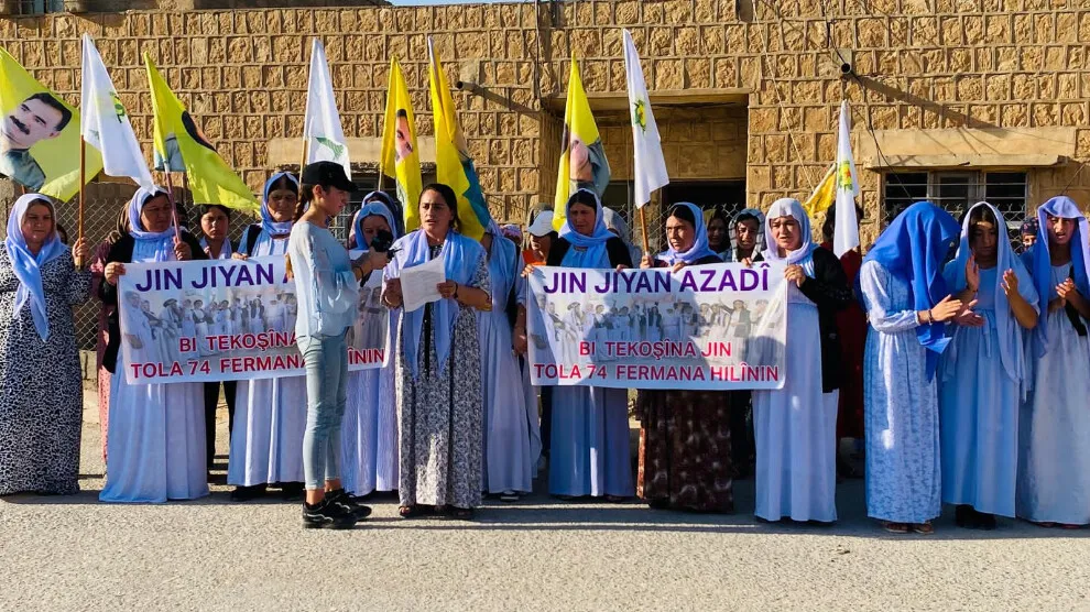 TAJÊ: Ji bo ferman dubare nebin em ê rêxistina xwe xurttir bikin