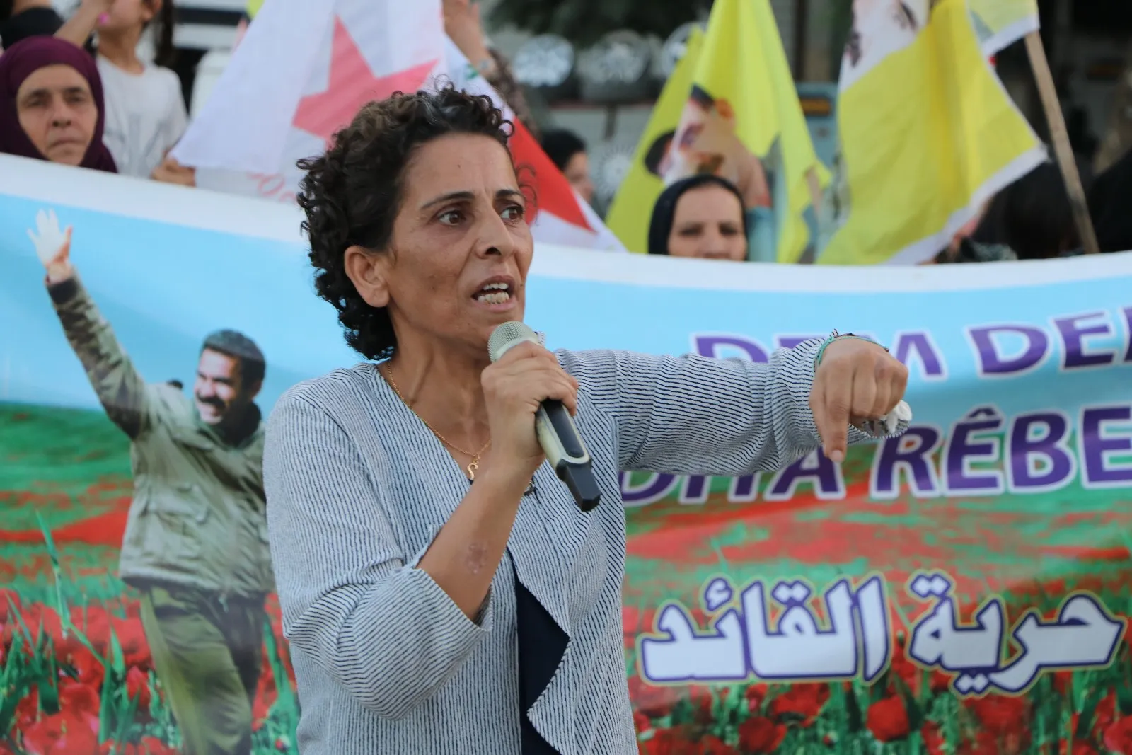 ​​​​​​​Xelkê Helebê banga pêkanîna azadiya fîzîkî ya Rêber Abdullah Ocalan kir