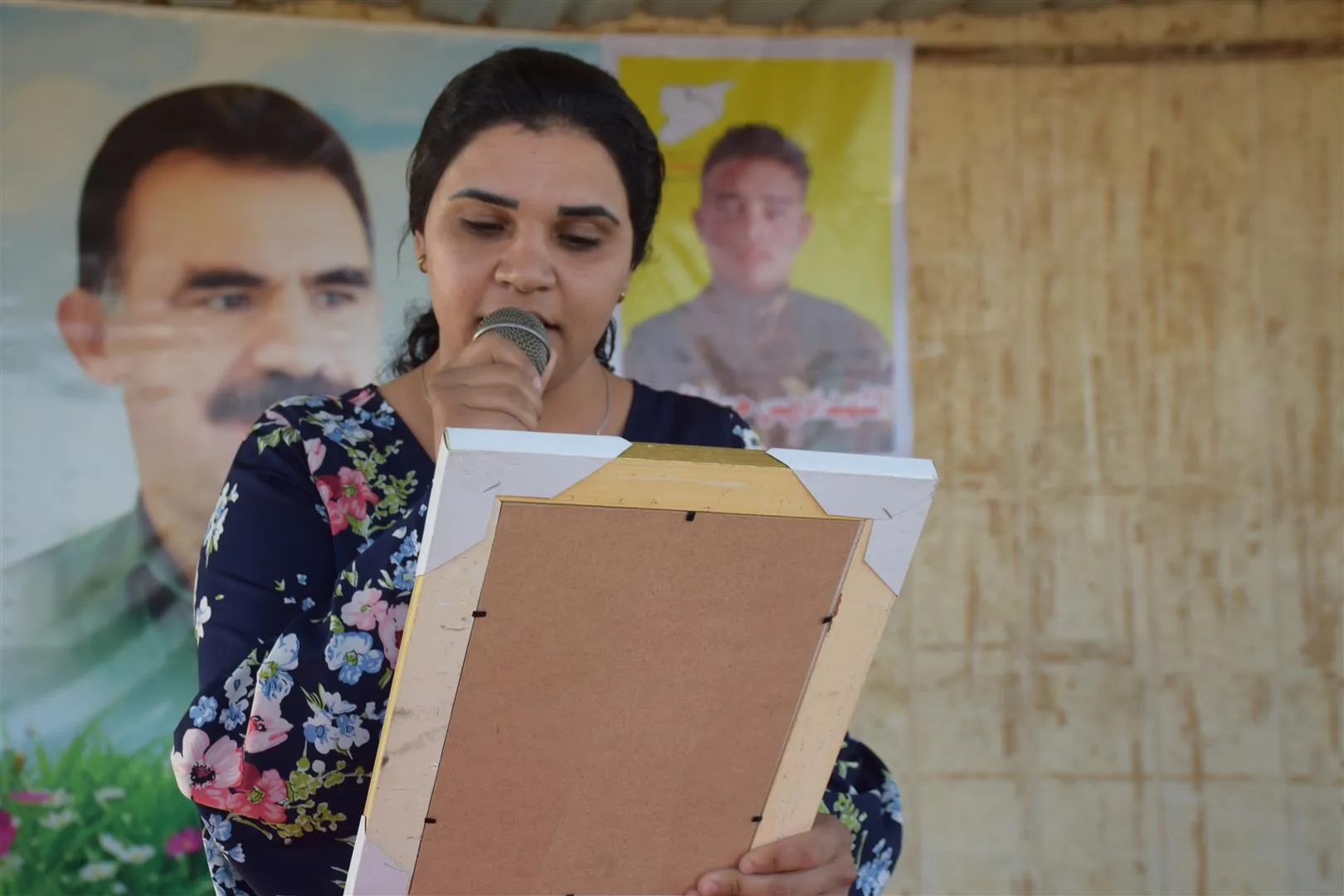 Xelkê Hesekê cenazeyê şehîd Idrîs El Hemûd oxir kir