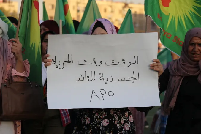 Bi sedan jinan banga azadiya fîzîkî ya Rêber Abdullah Ocalan kir