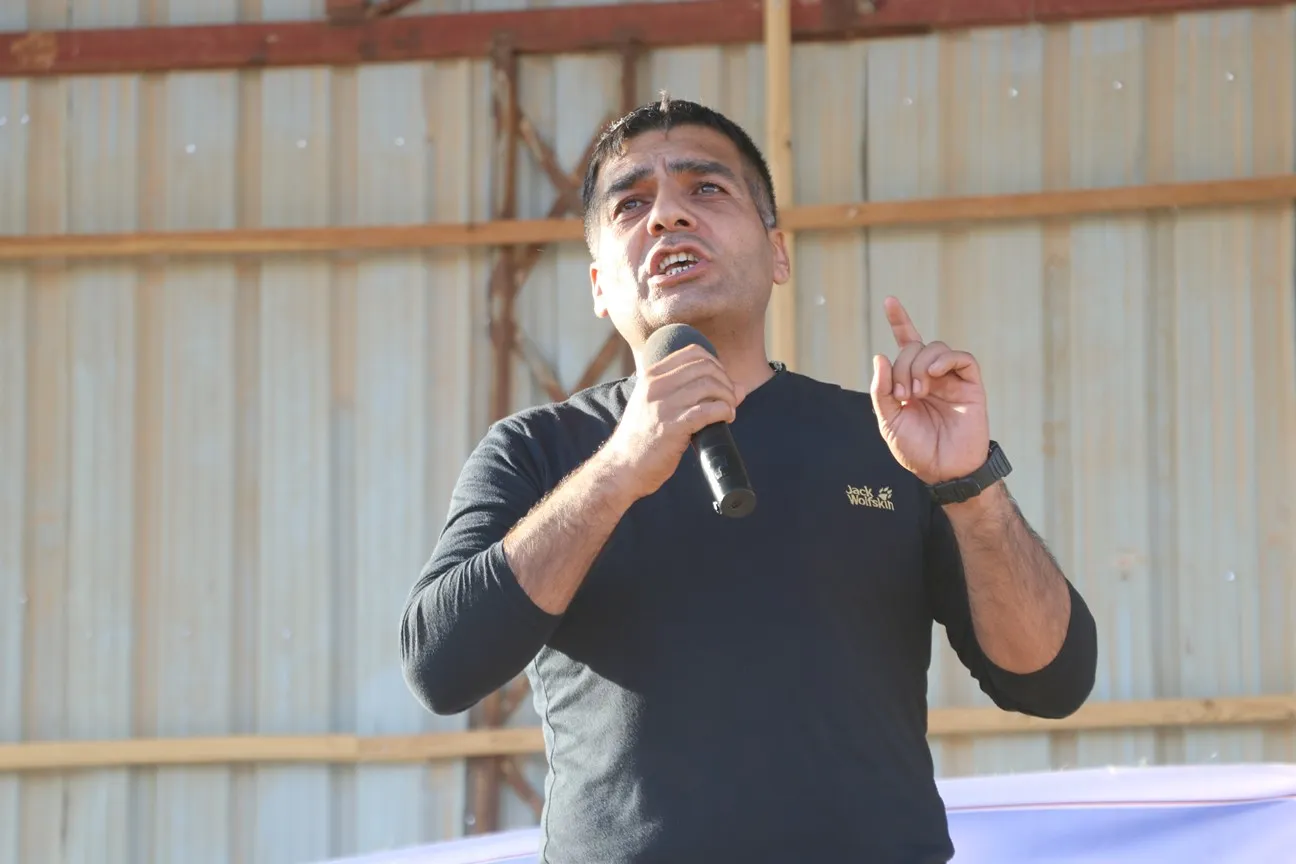 Bi hezaran li Şehbayê siyasetên dewleta Tirk ên li dijî Rêber Abdullah Ocalan şermezar kirin