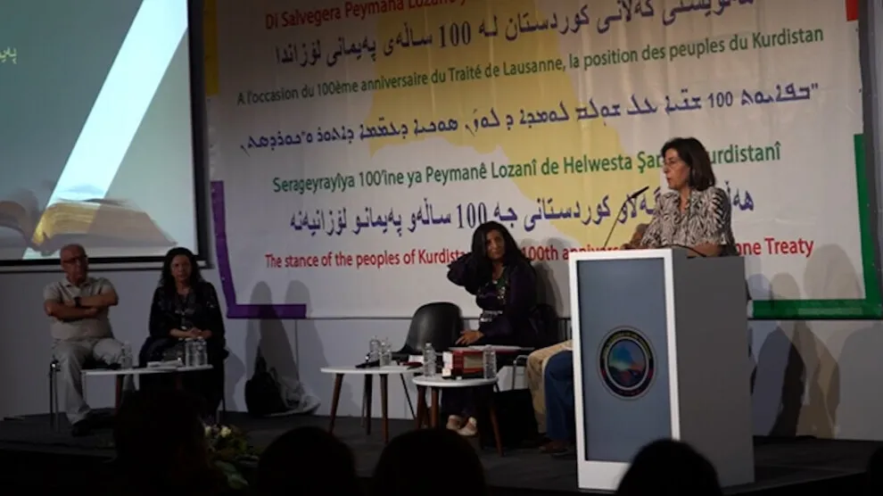 Di konferansa Lozanê de: Yekitiya neteweyî û tevgera hevpar girîng e