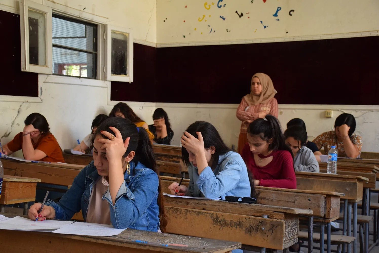 Encamên ezmûnên refên 9 û amadehiyê xuya bûn