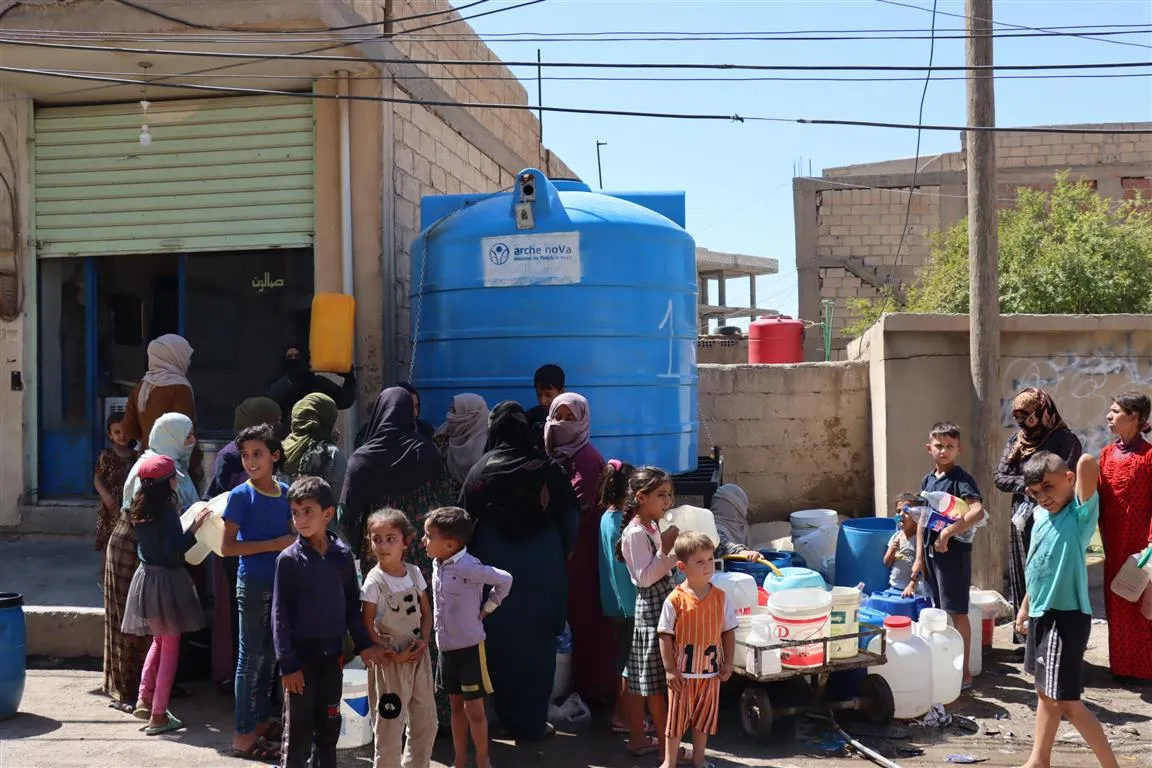 Li Hesekê êşa şêniyan a ji ber birîna avê didome