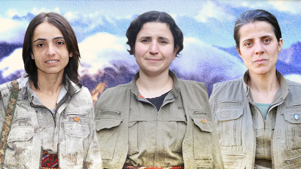 HPG'ê nasnameyên 3 şehîdan eşkere kirin