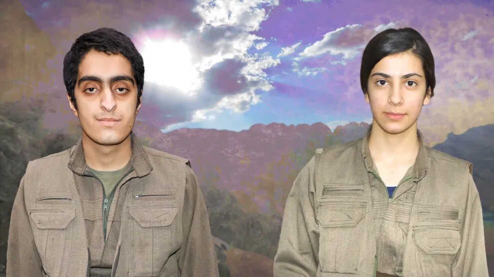 ​​​​​​​YRK'ê nasnameyên 2 şehîdan eşkere kirin