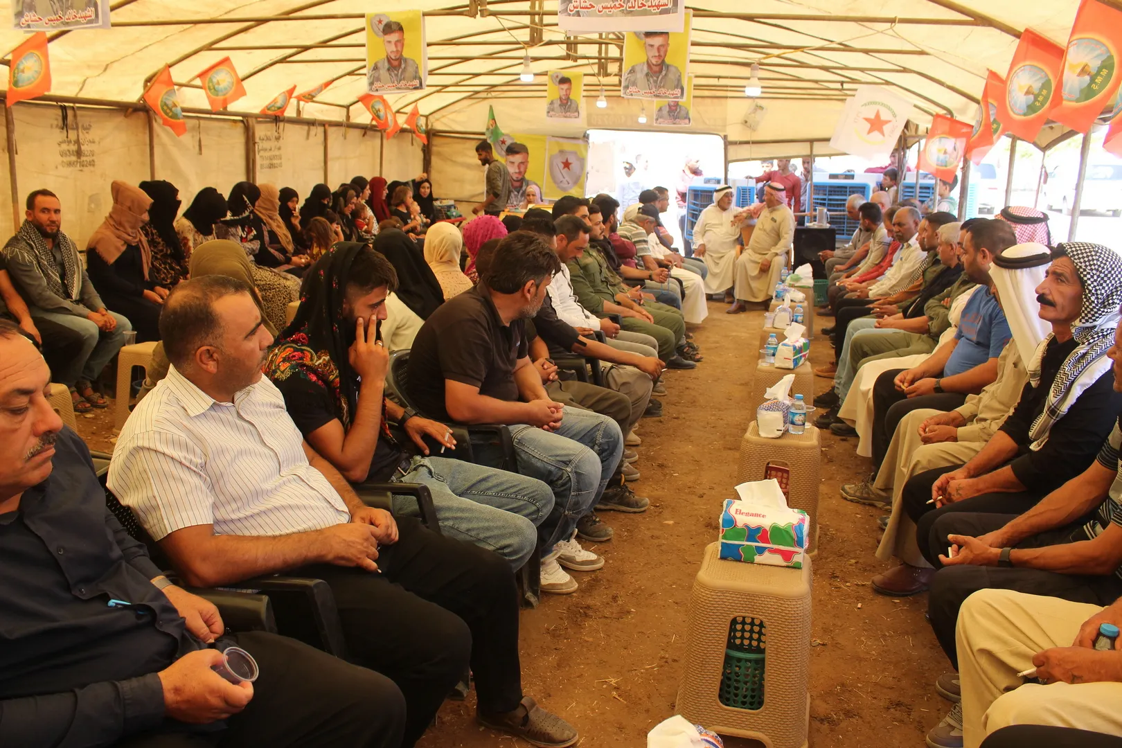 Xelkê Til Birakê sersaxî da malbata şehîd Xalid Heşaş xwest
