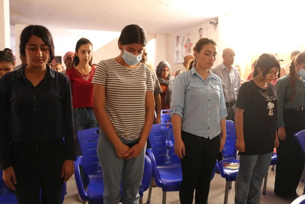 ​​​​​​​Yekitiya Jinên Ciwan şehîd Vejîn Jiyan bi bîr anî