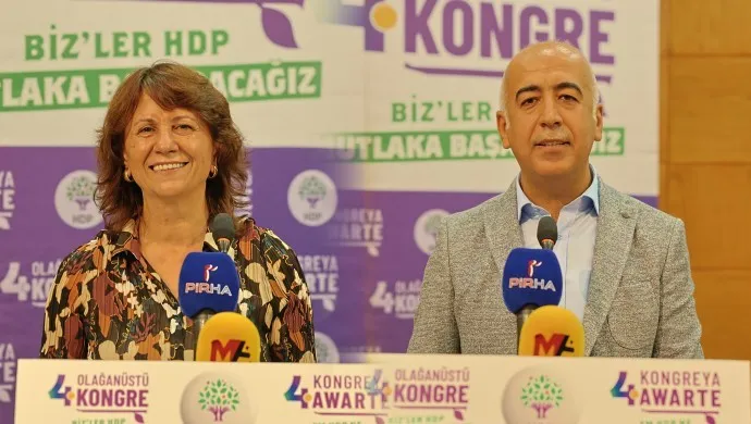 Sultan Ozcan û Cahît Kirkazak hevserokên nû yên HDP’ê ne