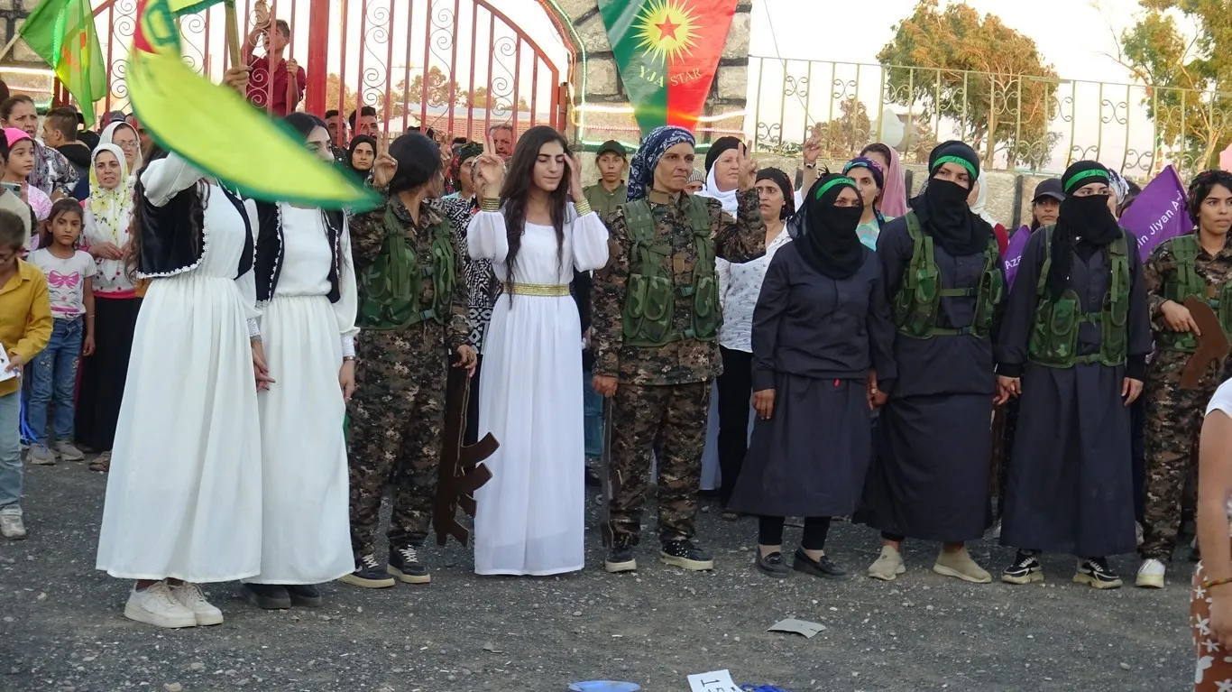Li Şehbayê meşa piştgiriyê ya bi jinên Şengal û Efganistanê re