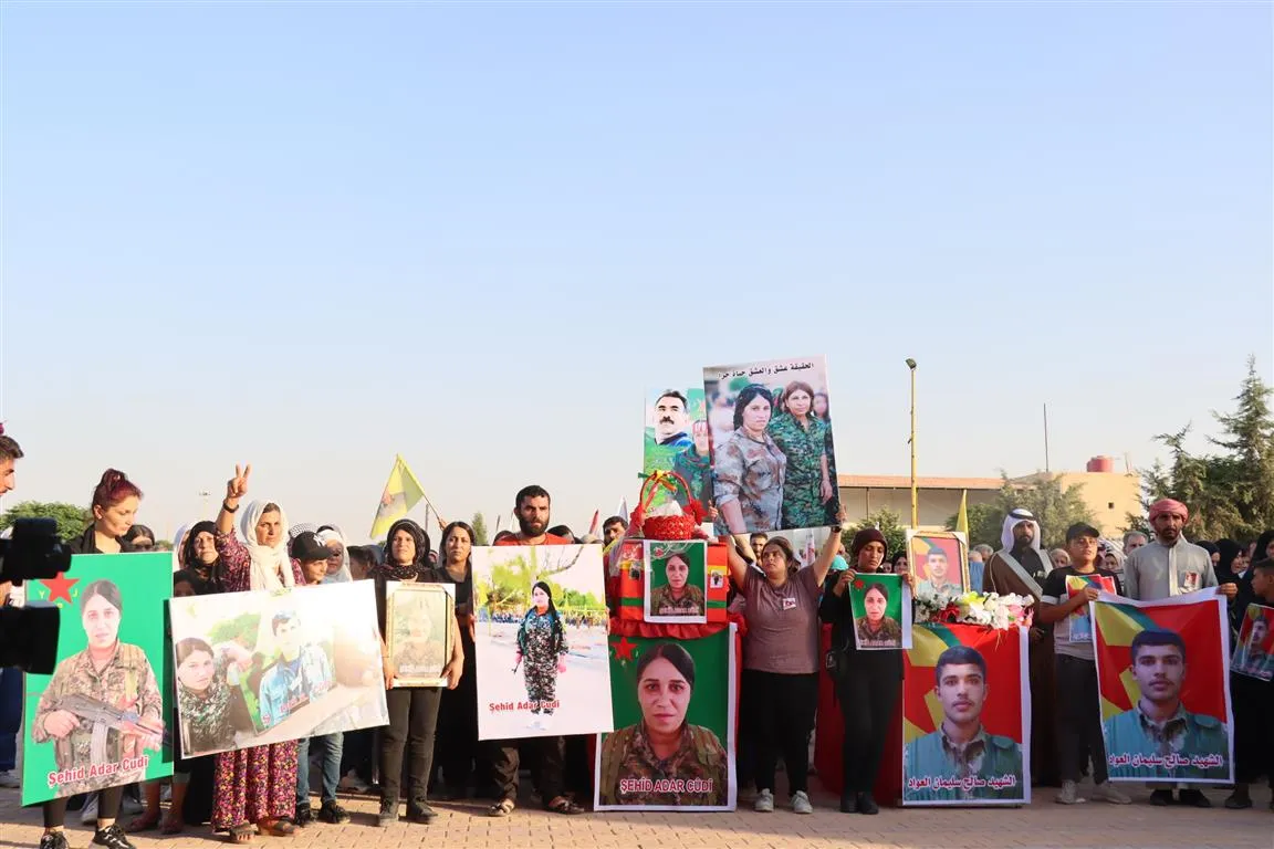 Cenazeyê şehîd Adar Cûdî li Hesekê hat veşartin