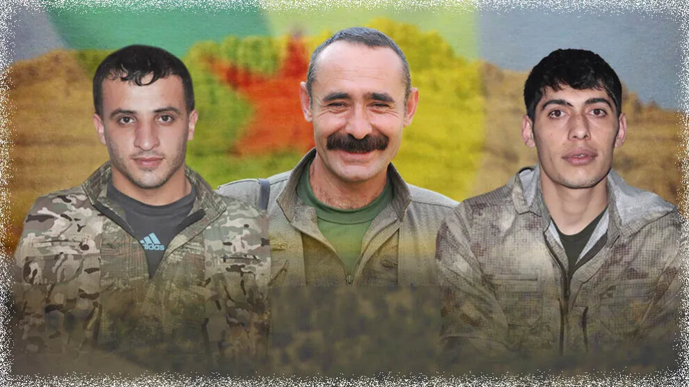 HPG′ê nasnameyên 3 gerîlayên li Botanê şehîd bûn aşkera kirin