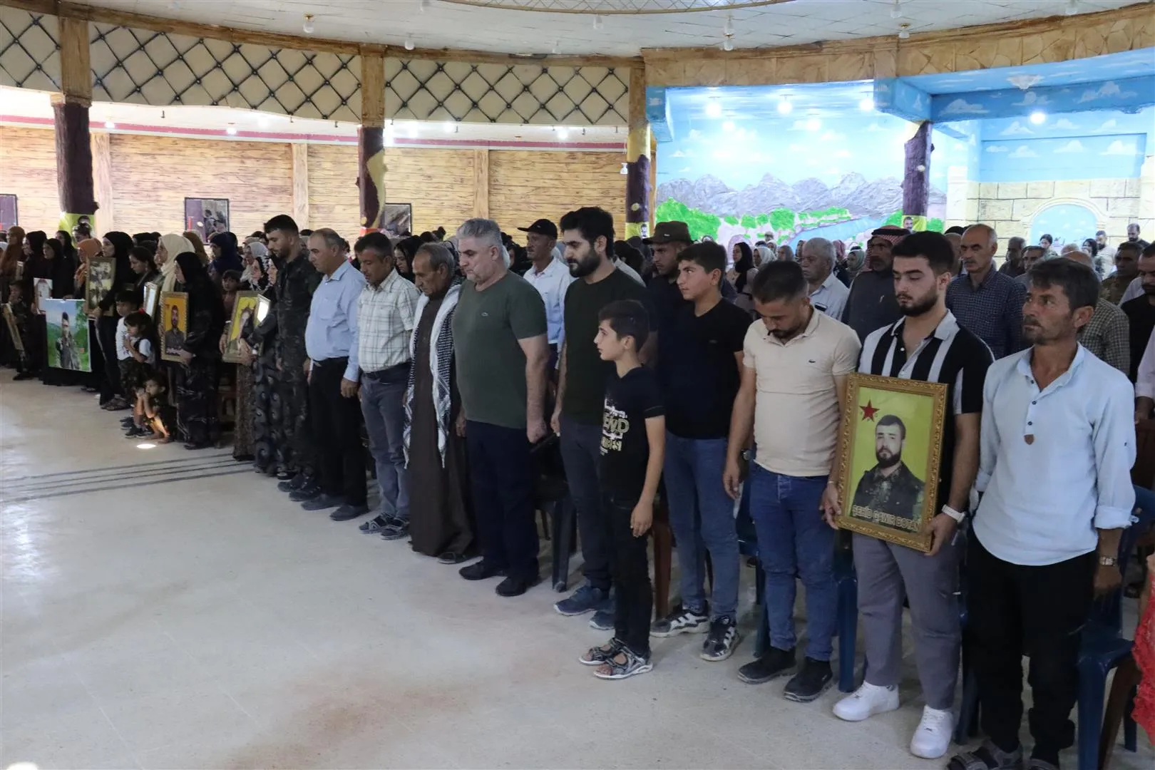 Xelkê Cizîrê şehîdên meha Îlonê bi bîr anîn