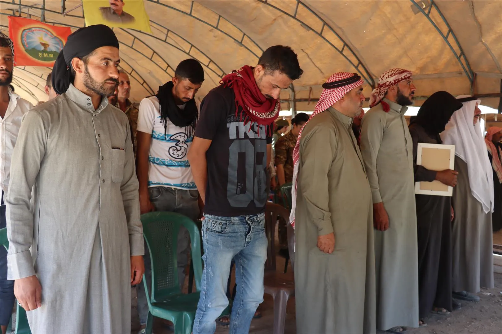 Şêniyên Hesekê sersaxî da malbata şehîd Ehmed El Xidir