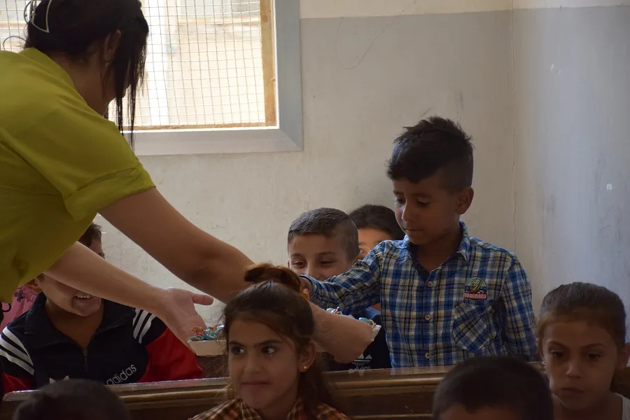 Rêveberiya Cizîrê serdana dibistanan kir