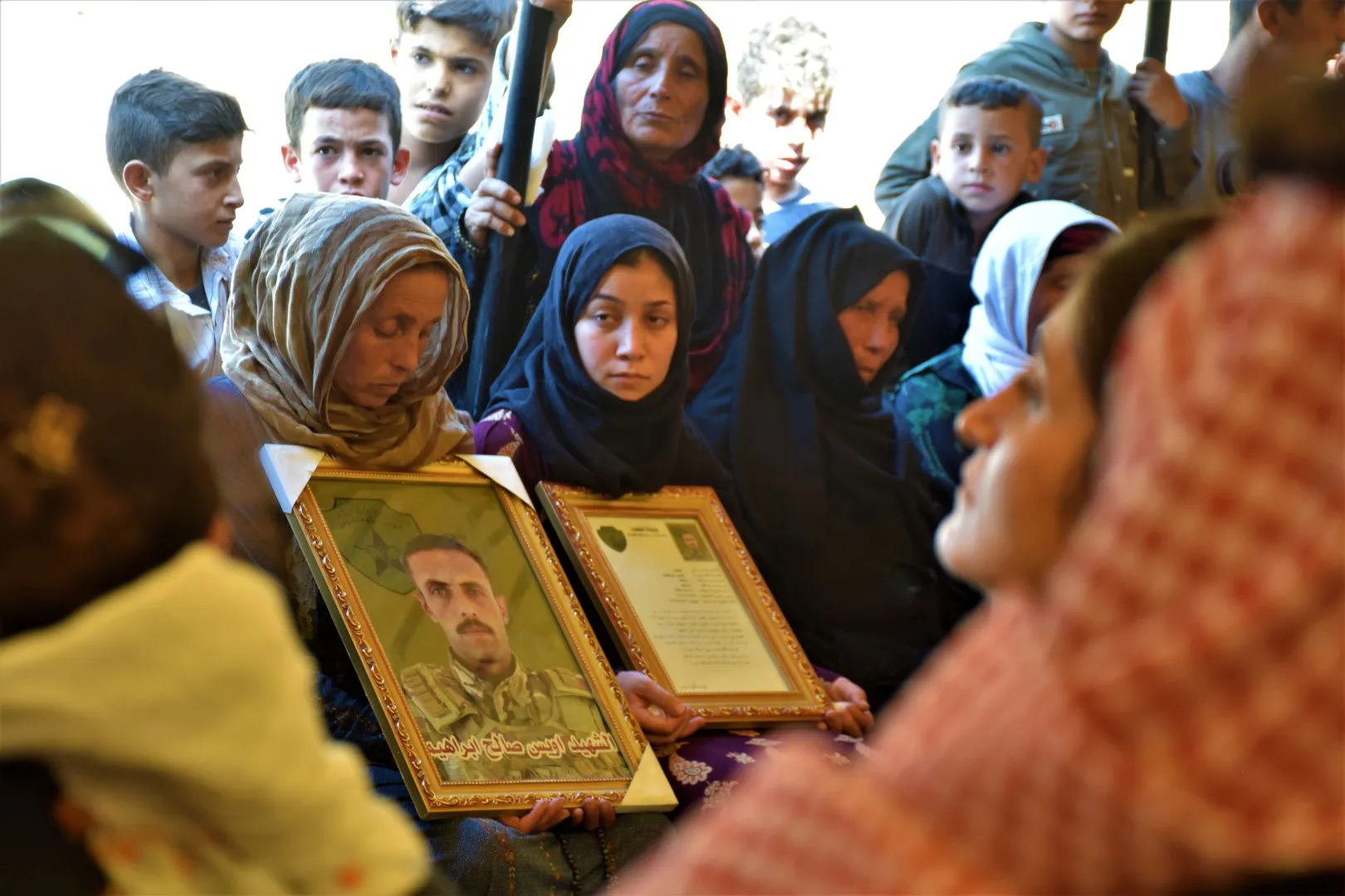 Şêniyên  Hesekê sersaxî ji malbata şehîd Muhîb re xwest