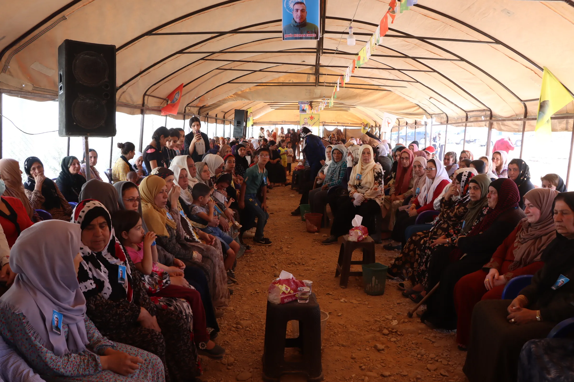 Xelkê Amûdê sersaxî da malbata şehîd Bedran Ehmed