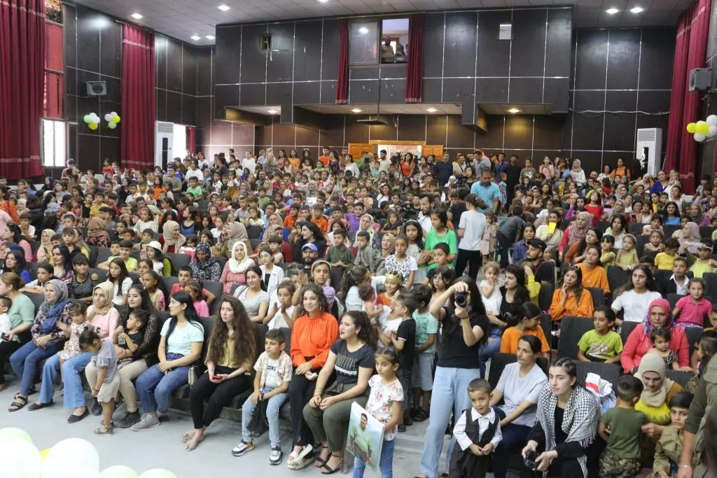 Mîhrîcana Hunera Zarokan li Kobanê jî hat lidarxistin