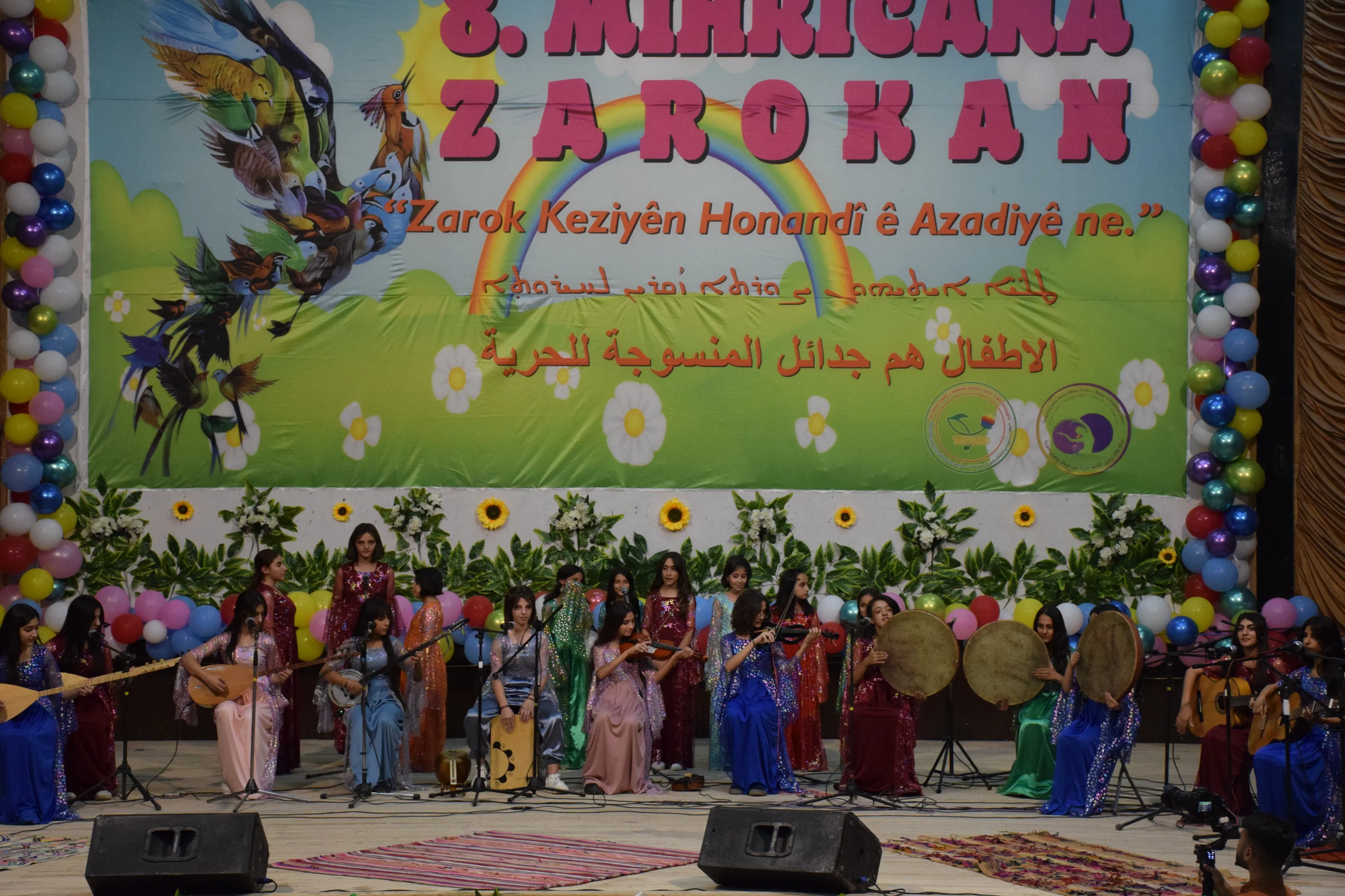 Li Rimêlanê 8`emîn Mîhrîcana Hunera Zarokan dest pê kir