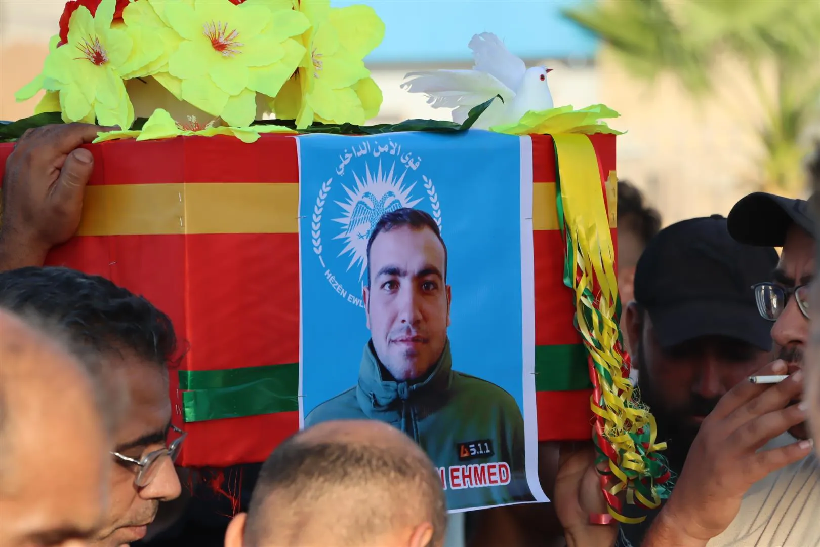 Cenazeyê şehîd Bedran Ehmed li Amûdê hat veşartin