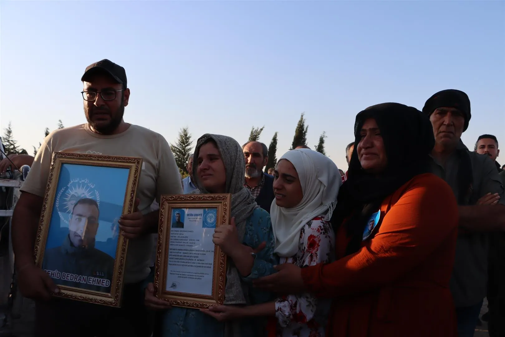 Cenazeyê şehîd Bedran Ehmed li Amûdê hat veşartin