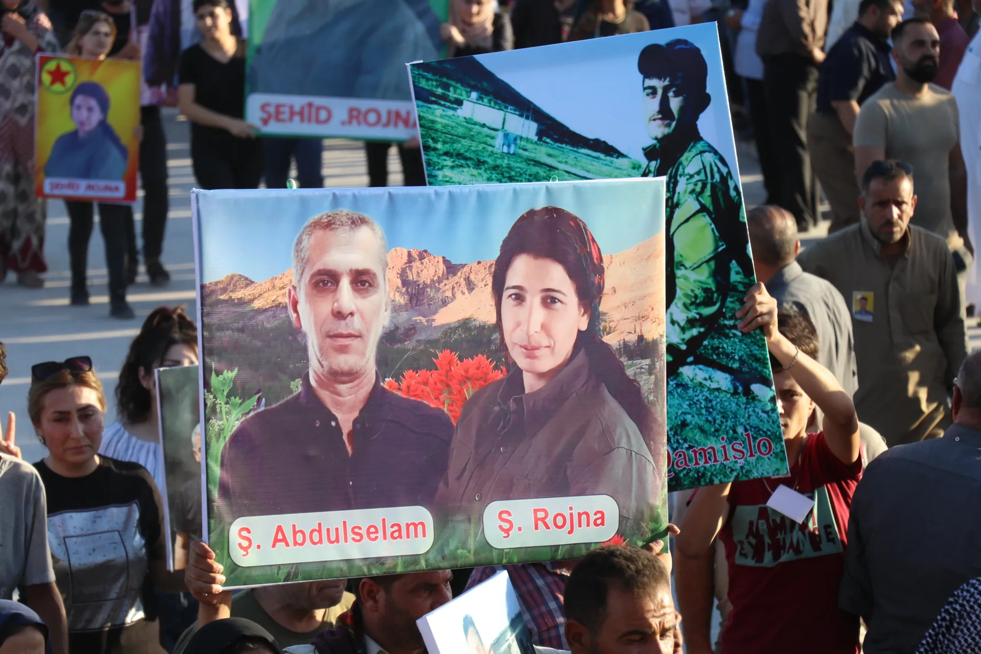 Li pêşberî şehîdan; şêniyan careke din soza tekoşînê dubare kirin
