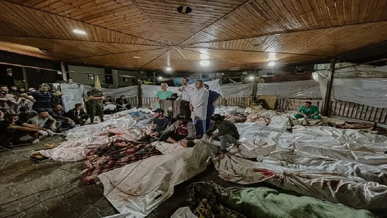 Helwestên piştî komkujiya nexweşxaneya li Xezayê